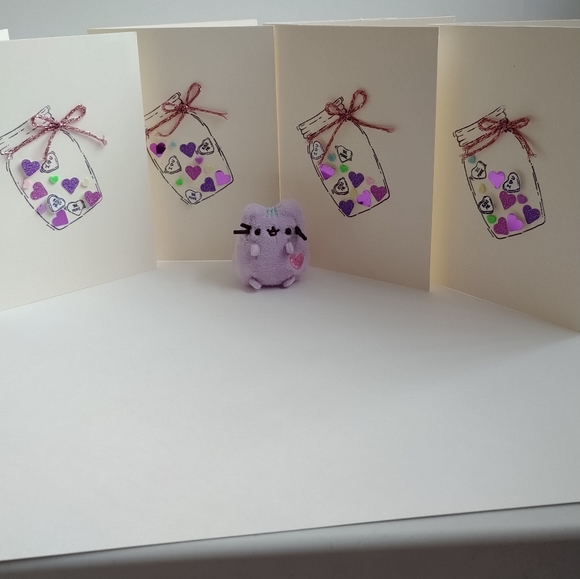 Handmade Blank Cards Set of 4 - Picture 5 of 5